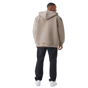 เสื้อฮู้ดแขนยาวสำหรับผู้ชายโอเวอร์ไซส์แบบรูดซิปได้สำหรับผู้ใหญ่350 GSM - Product Image 2