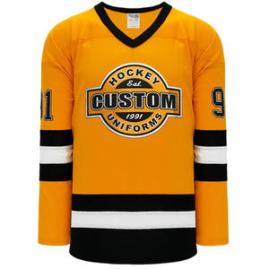 Maillots de hockey sur glace respirants pour hommes personnalisés en gros avec logo personnalisé cousu Leocor Sports quantité minimale de commande de marque personnalisés 10 pièces - Product Image 6