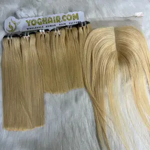 Sợi ngang tóc chất lượng cao Tất cả các màu sắc tất cả các loại tùy chỉnh gói Remy tóc con người Việt Nhà cung cấp