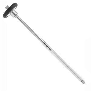 Martillo de Percusión Babinsky de 40 mm y 22.0 cm, Martillo de Reflejos Neurológicos de Diagnóstico Manual, Cabeza de Goma, Mango de Acero Inoxidable, CE - Product Image 6