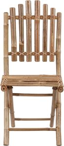Silla plegable de bambú a buen precio, muebles de exterior, silla para el hogar, jardín, comedor, decoración del hogar, boda, proveedor de Vietnam - Product Image 3