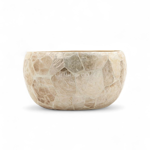 Cuencos de Nácar al por Mayor, Cuencos Decorativos con Incrustaciones de Concha, Material Natural Ecológico para Mesa y Hogar - Product Image 1
