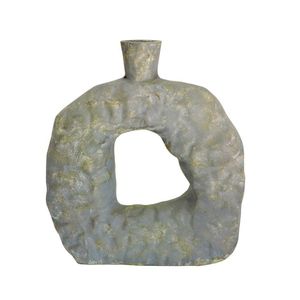 Luxury Handcrafted Metal Flower <b>Vase</b> Handmade Modern <b>Decorative</b> <b>Vase</b> for Stylish Living Room Decor - Product Image 1