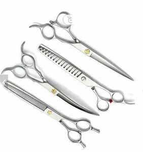 Kit de ciseaux de toilettage pour chiens de haute qualité professionnel kit de ciseaux de toilettage pour animaux de compagnie en acier inoxydable - Product Image 5