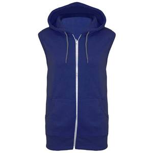 Sweat à capuche sans manches pour hommes Running Fitness Singlet Tops Hommes Bodybuilding Sans manches Workout Hoodie Débardeurs Coton Zipper Summer - Product Image 3