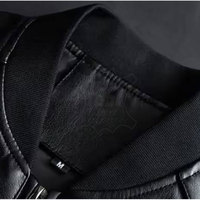 Jaket Kulit Bomber Tahan Air Berkualitas Tinggi Untuk Pria Warna Kustom Jaket Kulit Bomber Pria Jaket Dijual