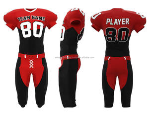 Vente en gros uniforme de football américain personnalisé de qualité unique, nouveau style d'uniforme de football américain à séchage rapide par sublimation - Product Image 6