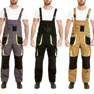 Overoles de Seguridad Fabricados en Fábrica con Cinta Reflectante, Trajes de Trabajo para Constructor y Producción - Product Image 4