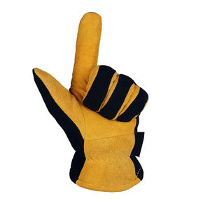 Servicio OEM Guantes de trabajo de conductor de cuero de vaca de grado A Material de mejor calidad Guantes de trabajo de conducción de seguridad transpirables personalizados - Product Image 5