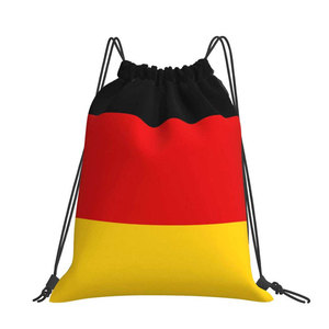 <b>Drawstring</b> Gym <b>Bag</b> with Foldable Design Polyester Lining <b>Waterproof</b> & Large Capacity for Sports and School Use - Product Image 1