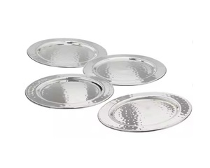 Unique Wholesale Stainless Steel <b>Coaster</b> Holder <b>Set</b> Customized Size Aluminum <b>Placemats</b> Kitchen Tableware at Price - Product Image 6