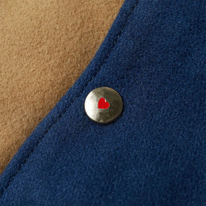 Veste en cuir décontractée pour homme, tendance streetwear, style hip-hop, col montant, broderie en chenille, imperméable, vente chaude - Product Image 2