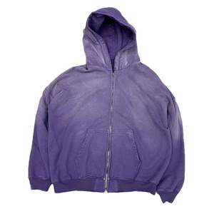 Sweat à capuche personnalisé en coton épais respirant sunfaded pour hommes lourd de haute qualité décontracté sweat à capuche surdimensionné avec fermeture éclair pour hommes - Product Image 1