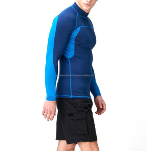 Camisetas de Compresión para Hombre, de Primera Calidad, Transpirables, con Protección UV, Estampadas por Sublimación, de Spandex, para Gimnasio, Fitness, Surf, Buceo - Product Image 5