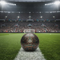 Ballon de football professionnel de haute qualité à 12 panneaux, cousu à la machine, dernières conceptions, ballon de football collé taille 5, personnalisable 2026