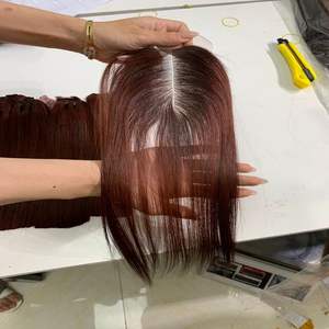 ผมต่อผมแท้สีธรรมชาติสีน้ำตาลอ่อนแบบตรงยาว8นิ้ว-40นิ้วจากเวียดนาม - Product Image 3