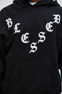 Invierno gráficos personalizados Unisex Sudadera con capucha de lana letra gruesa 3D Puff impresión hombres pulóver sudaderas con capucha térmicas de gran tamaño - Product Image 3