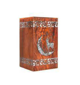 Modern Handmade Wooden Cremation <b>Urns</b> Decorative Funeral Burial <b>Urns</b> for Male and Female at Low Price - Product Image 3