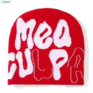 Gorros de Punto Personalizados al por Mayor con Logotipo a Color, Plegables, Transpirables, Impermeables, Unisex, Gorros de Invierno con Logotipo en Toda la Superficie, Gorro de Calavera 2025 - Product Image 3