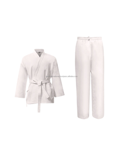 Uniforme de Taekwondo y Artes Marciales de Algodón 100% Duradero, Ligero, Elástico, de Secado Rápido, Transpirable, con Detección de Agujas - Product Image 5