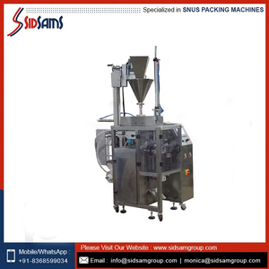 Máquina de llenado de bolsas de melaza Shisha completamente automática del fabricante indio, nueva condición, embalaje de papel accionado mecánicamente - Product Image 2