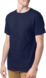 Camiseta clásica ajustada para hombre con cuello redondeado esencial para armarios activos - Product Image 5