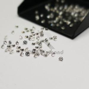 หินเพชรแท้100% ธรรมชาติแบบหลวมสี GH ความคมชัดของ Si 2.0-2.1MM ระยะประชิด - Product Image 4