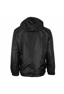 <b>Men's</b> Hooded Waterproof Canvas Polyester Windbreaker <b>Jacket</b> Casual Autumn Outdoor Solid Color Zipper Closure Regular Fit - Product Image 3