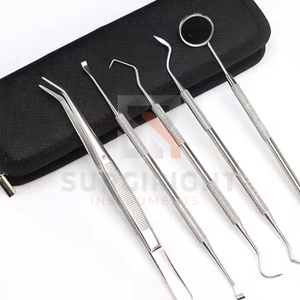 Kit de Examen Dental Eléctrico, Instrumentos de Evaluación Precisa, Cuidado del Paciente Mejorado, Raspador Dental de Acero, Empuñadura Ergonómica, Surgi - Product Image 3