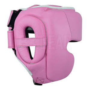 อุปกรณ์ป้องกันศีรษะสำหรับซ้อมมวยใส่สบายมีสีและตัวเลือกโลโก้ที่ปลอดภัย - Product Image 4