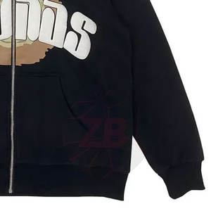 เสื้อฮู้ดผู้ชายคอตตอน/โพลีเอสเตอร์/ โพลีเอสเตอร์ลายพัฟทนทานลำลองฤดูหนาว - Product Image 4