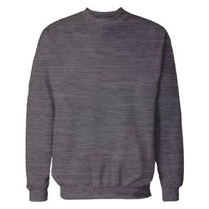 เสื้อสเวตเชิ้ตคอกลมขนาดใหญ่สั่งทำได้ MOQ ต่ำ ผ้าฝ้าย 100% ระบายอากาศได้ดี น้ำหนักเบา สีพื้นสำหรับผู้ชาย - Product Image 1