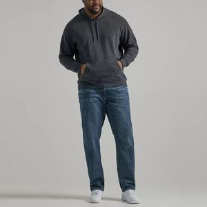 Nouveauté : Pantalon en jean pour homme grande taille, coupe droite, avec stretch confortable pour un usage quotidien décontracté - Product Image 6