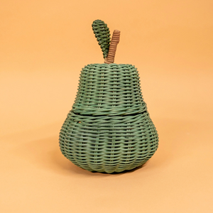 Impressive Pretty Colorful Eco-Friendly Tiny Fruit Shaped Rattan Kids <b>Storage</b> <b>Basket</b> Wicker for Kids Home Decor From Vietnam - Product Image 3