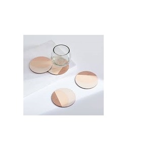 Olid ASS Rass ooasters Andy made opopper ooasters Or o rinenjuague ableabletop Decoration Round shape producto en oferta - Product Image 3