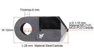เครื่องมือแกะสลักเพชรสำหรับทำแหวน ทำจากสแตนเลส 3 มม. แบบโพซาลักซ์ - Product Image 3