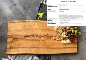 Bloque de cortar de carnicero de alta resistencia con calidad profesional, tabla de queso bellamente construida con juego de cuchillos de acero inoxidable - Product Image 3