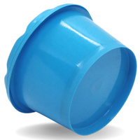 Récipient Rond de 177 ml (6 oz) en Plastique Scellable à Chaud avec Couvercle en PP pour Emballage Alimentaire, Crème Glacée et Yaourt Glacé - Récipient Rond de 200 ml
