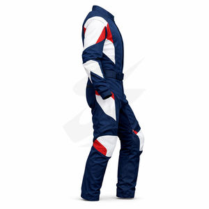 Combinaison de moto en cuir personnalisable, protection intégrale, design respirant pour la course sur route et sur piste - Product Image 5