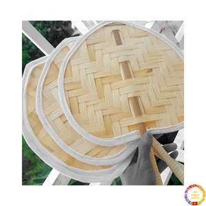 HANDFAN DE BAMBÚ, abanico de bambú, abanico de hojas hecho a mano de bambú natural para enfriar y decorar de Vietnam - Product Image 6