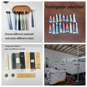 Brosse <span class=keywords><strong>à</strong></span> dents jetable pour hôtel avec dentifrice, emballée individuellement, kit <span class=keywords><strong>dentaire</strong></span> pour chambre d'hôtes, commodité de voyage - Product Image 6