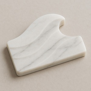 Nouveau Design Shell Forme Blanc Marbre Pierre Dessous De Verre En Relief Naturel Boisson Pad Côtier Décoratif Dessous De Plat Support De Base pour La Maison - Product Image 6
