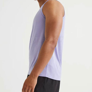 Mesh Fabric Quick Dry Workout Sleeveless Sports <b>Vest</b> Breathable Quick Dry <b>Men</b> Tank Top - Product Image 3