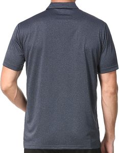 Polo à manches courtes d'été en polyester, polos personnalisés avec logo, polos respirants, t-shirts - Product Image 4