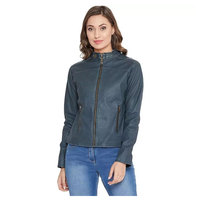 Veste en cuir véritable 100 % pour femme, haute qualité, doublure en coton respirant, couleurs personnalisées, broderie décorative, vente chaude en gros