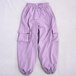 Pantalon de ski personnalisé à fermeture éclair pour hommes pantalon de neige résistant par temps froid imperméable et respirant logo brodé coupe-vent chauffant Plus - Product Image 1