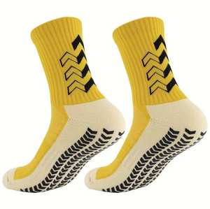 Chaussettes de sport de football de football antidérapantes confortables pour unisexe 2024 plus récent accepter les chaussettes de sport de conception de logo personnalisé - Product Image 5