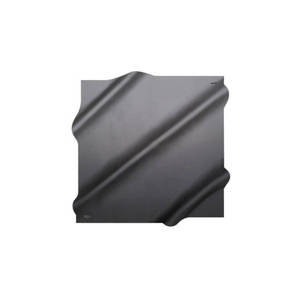 Écharpe carrée en crêpe de satin gris 100% soie pour le printemps et l'automne, style décontracté - Product Image 1
