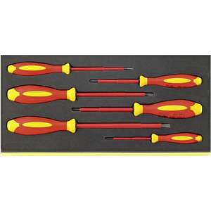 Stahlwille DRALL+ Ensemble de 6 tournevis avec incrustation TCS - Product Image 1