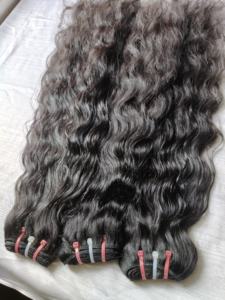 Extensions de cheveux humains vierges bouclés indiens à cuticule alignée, à prix d'usine, vendeur de paquets de cheveux en gros - Product Image 2